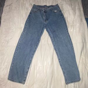 high waisted Boyfriend Jeans